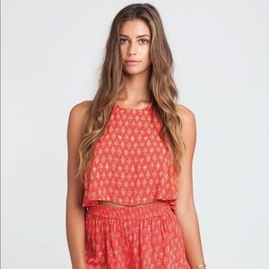 Billabong Festival Vibes Halter Top